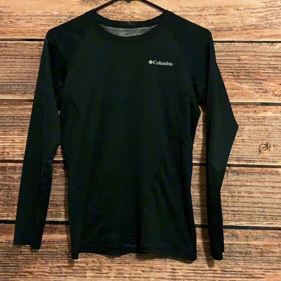 Columbia Tops - Columbia Omni Heat Black Long sleeve